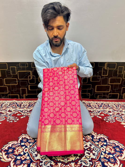 Celebrity Inspired Semi Silk Saree