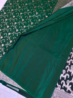 Elegant Rich Mashroo Katan Banarasi Silk Saree with Premium Zari Weaving
