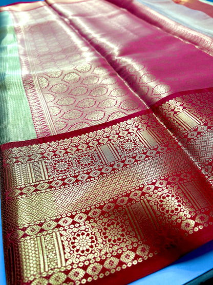 Exclusive Gold Tissue Saree