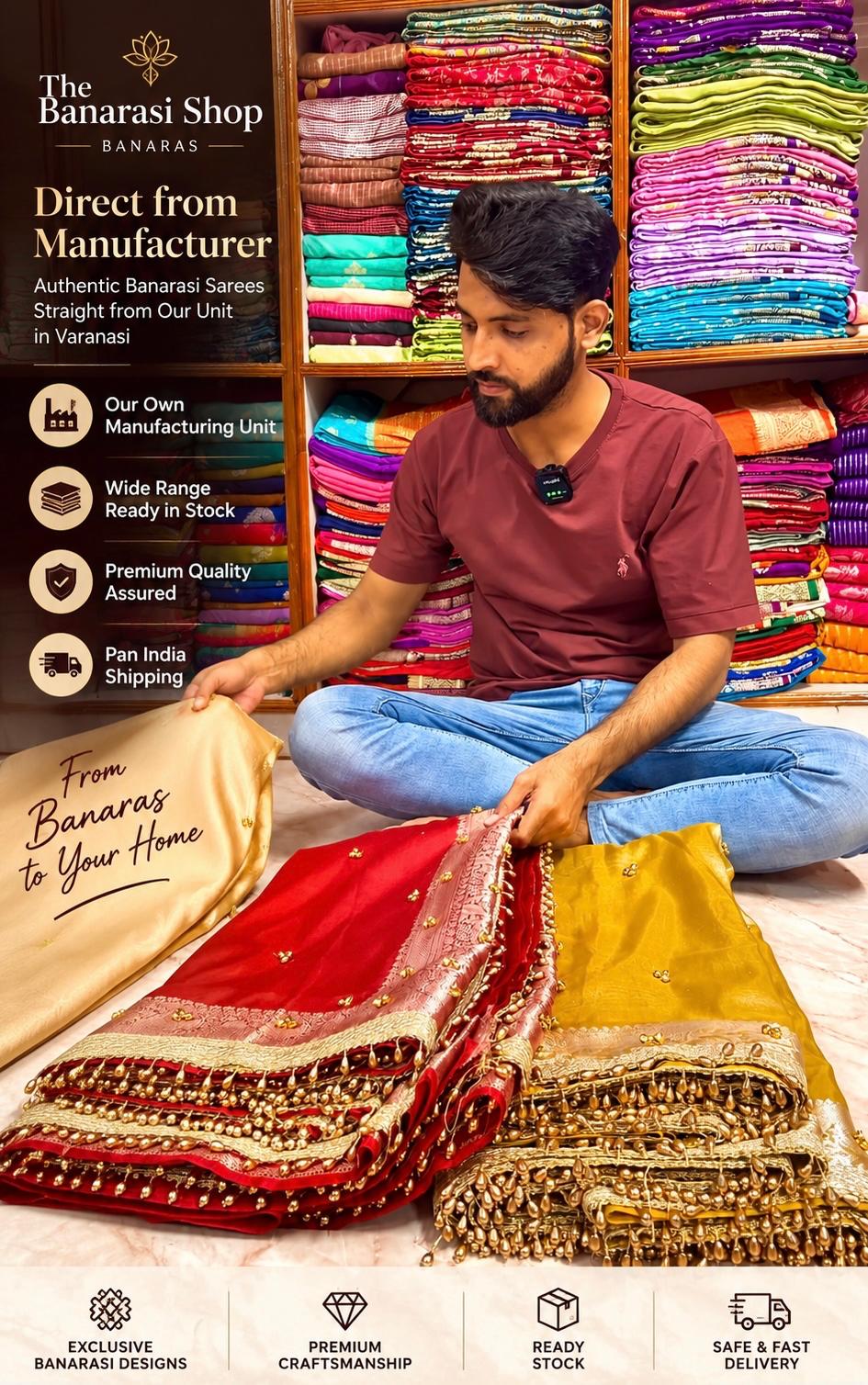 The Banarasi Shop - Direct from Manufacturer, Banaras